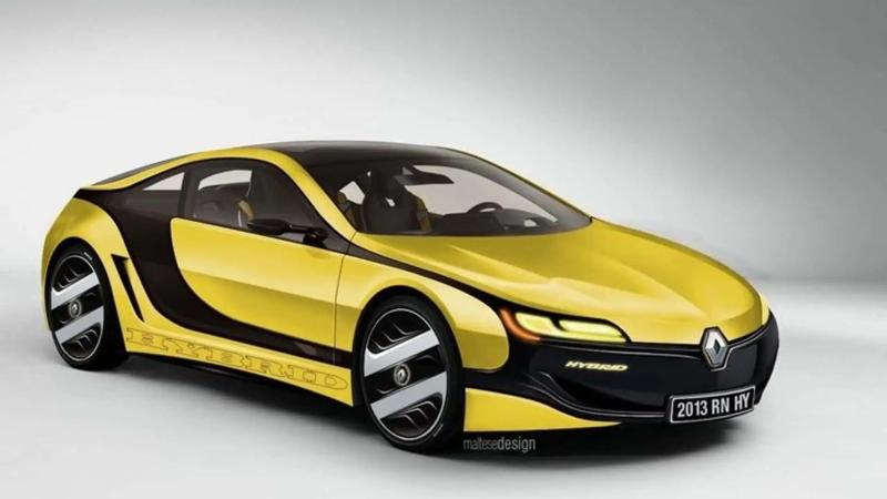 Renault Fuego render