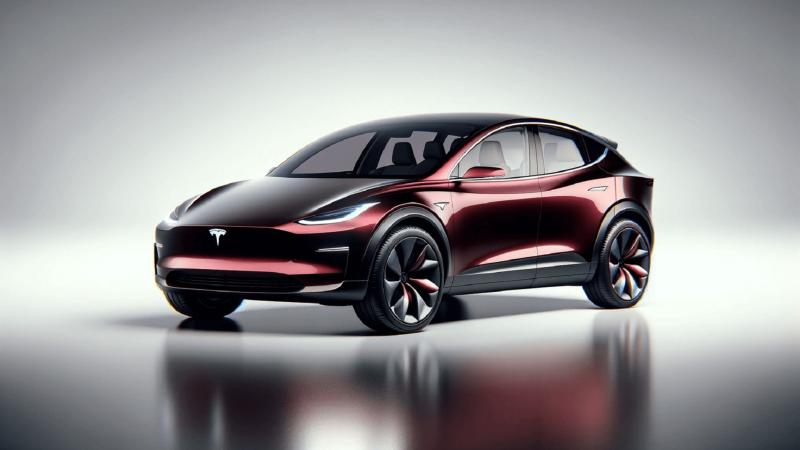 Tesla Model 2 render