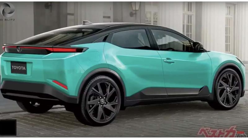 Toyota C-HR Coupe render