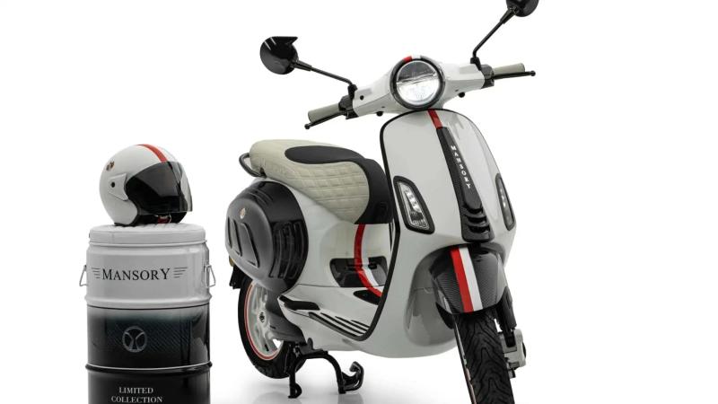 vespa elettrica mansory