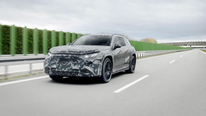 Mercedes-AMG EV SUV testing