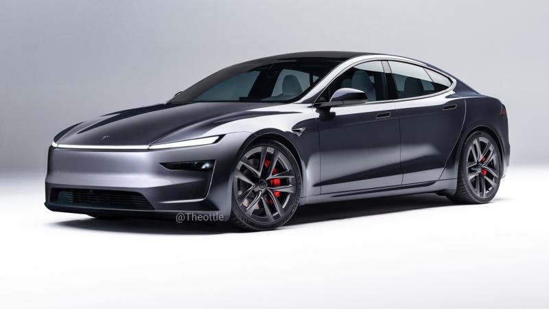 Tesla Model S render