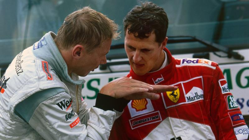 Hakkinen Schumacher