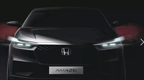 Honda Amaze india 2024 teaser