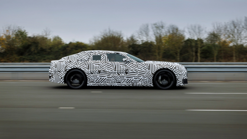 Jaguar 4door GT Electric testing