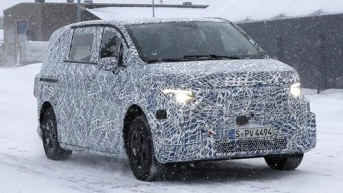 Mercedes next EQV spy