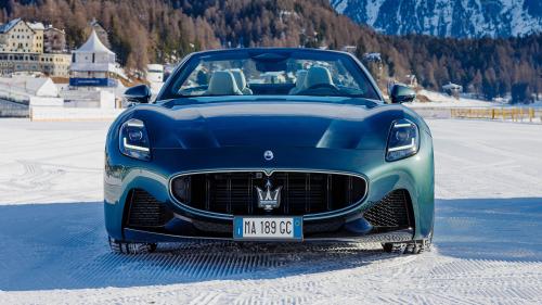 Maserati GranCabrio 490 ίππων στο St. Moritz