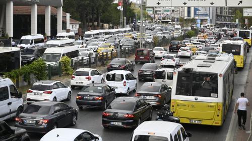 κίνηση σε δρόμο της Τουρκίας