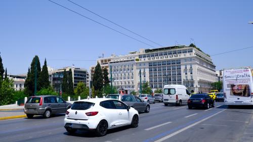 αυτοκίνητα στην Αθήνα, κέντρο