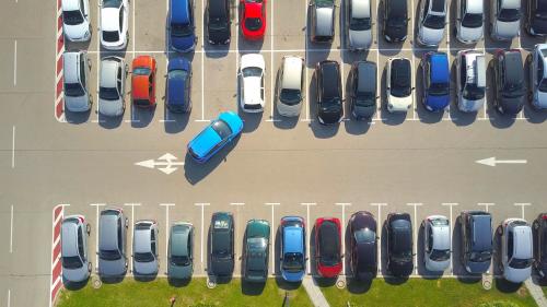 parking supermarket