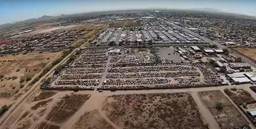 cars junkyard