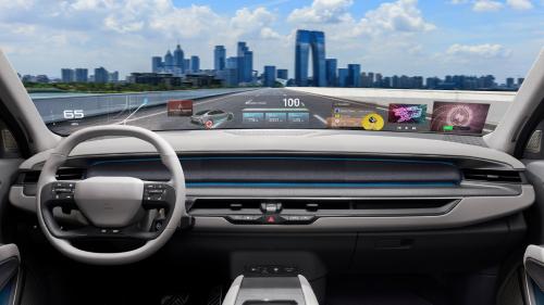 Holographic Windshield Display